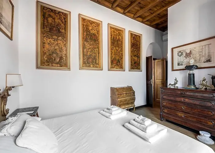 Piazza Navona Historical Palace Daire Roma
